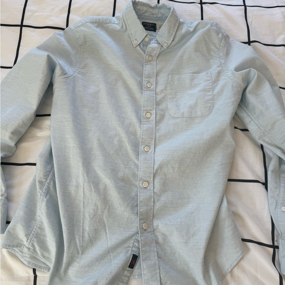 Faherty stretch Oxford shirts x 2 - Picture 2 of 6